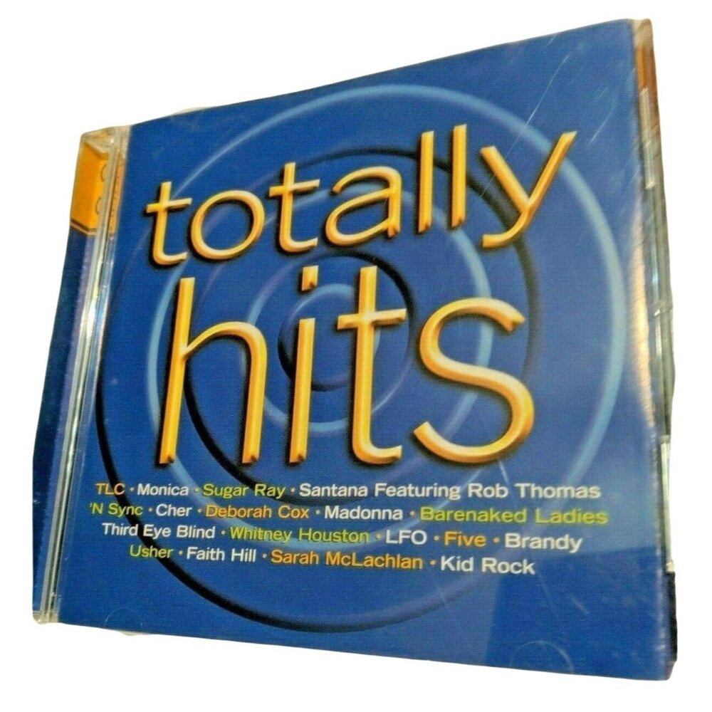 Totally Hits CD Music Compilation Featuring TLC Whitney Houston Santana
